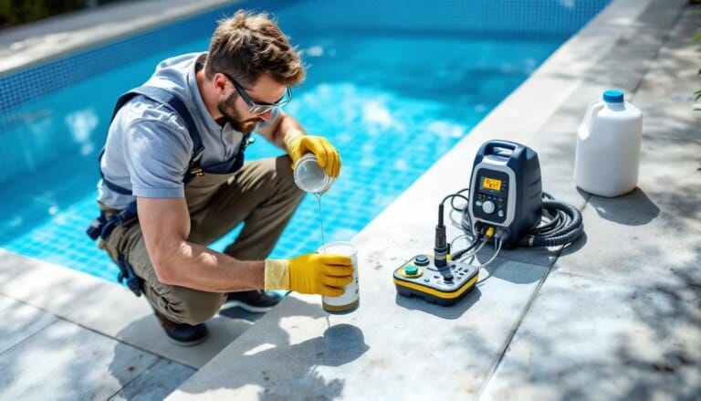 Conseils pour faire baisser le pH de l'eau de piscine efficacement