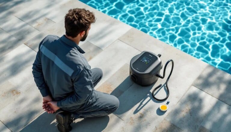 Traitement de la piscine au brome pour une eau claire et désinfectée