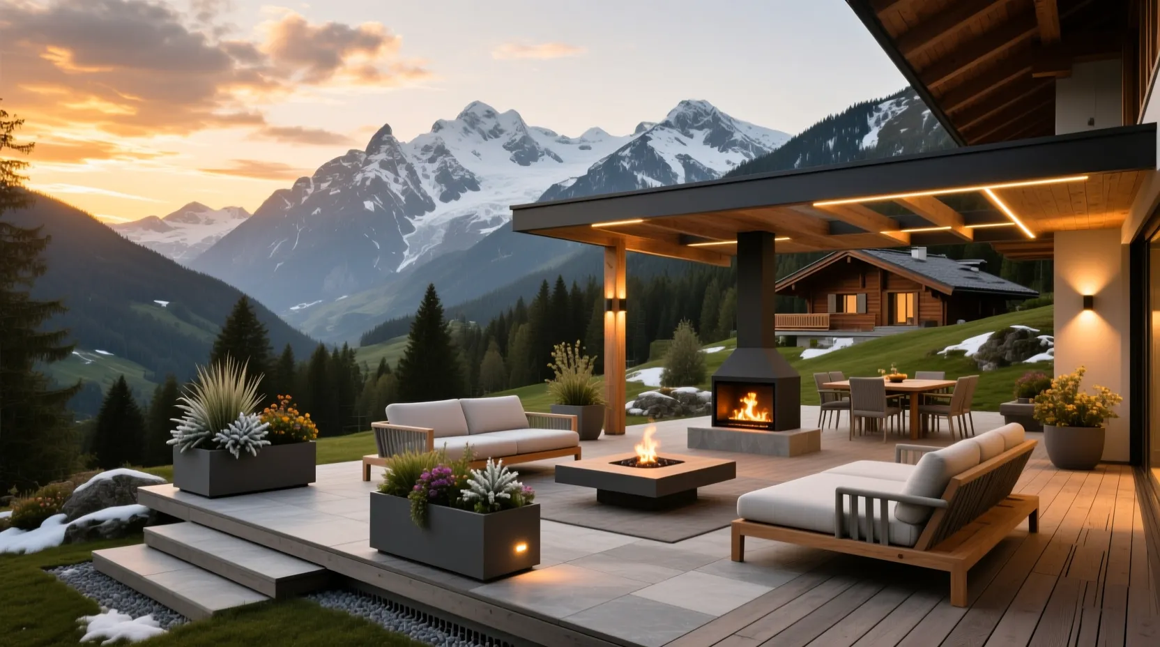 aménagement extérieur en Savoie