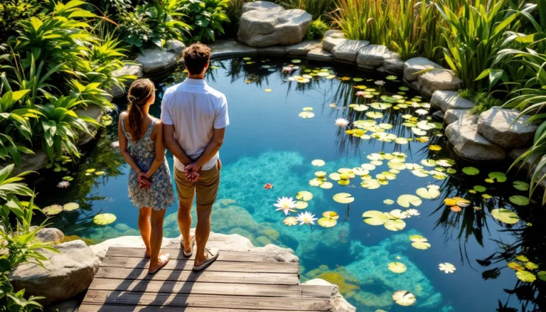 Piscine naturelle biologique avec un bassin écologique et sans produits chimiques