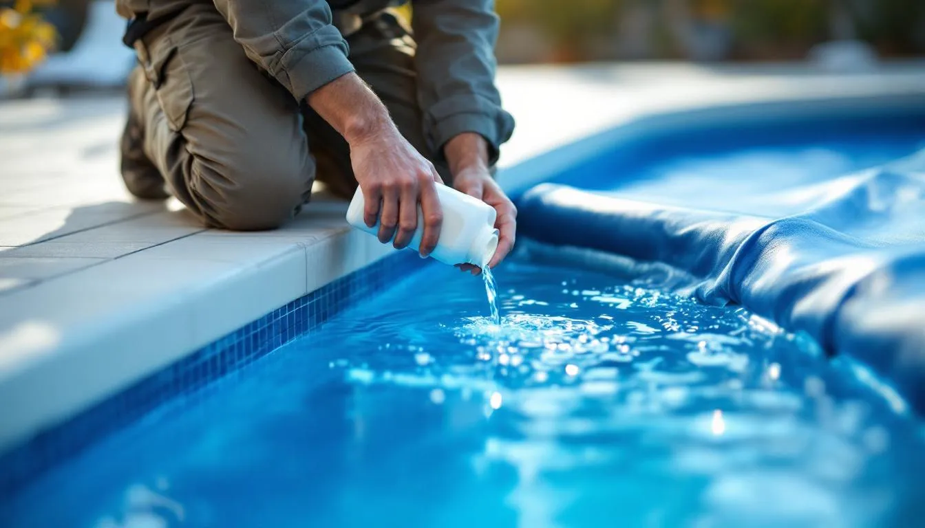 Découvrez un produit d'hivernage pour piscine et protection contre le gel