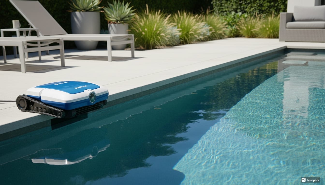 Robot piscine Dolphin S200 efficace pour un nettoyage électrique complet