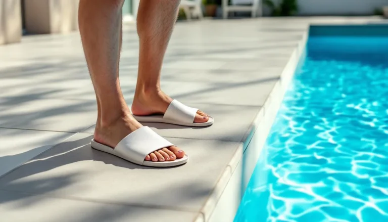 Chaussures piscine confortables et sécurisées pour baignade agréable