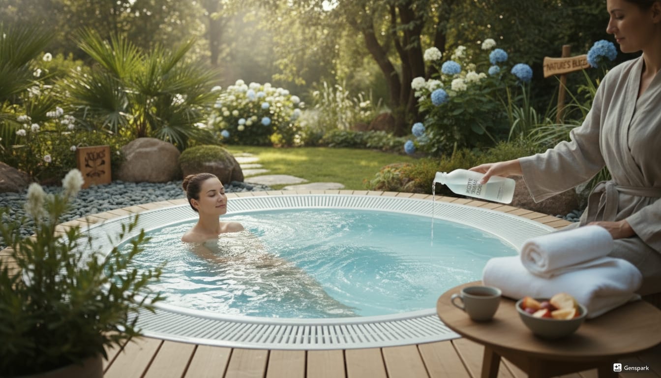 Découvrez l'oxygène actif pour spa, une solution écologique et pure