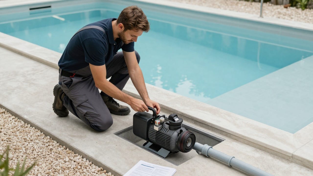 Vider le puits de décompression pour un entretien optimal de la piscine