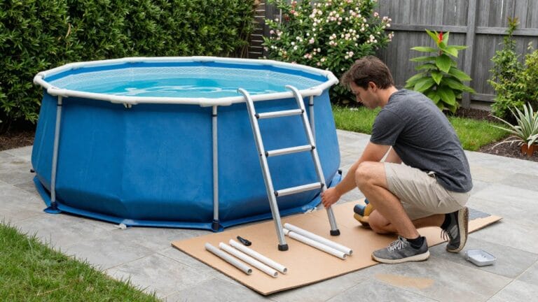 Choisir une échelle pour piscine hors sol adaptée et sécurisée