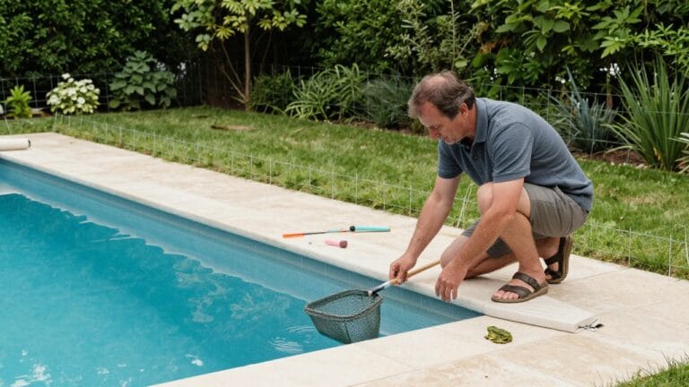 Se débarrasser des grenouilles dans une piscine avec méthode efficace