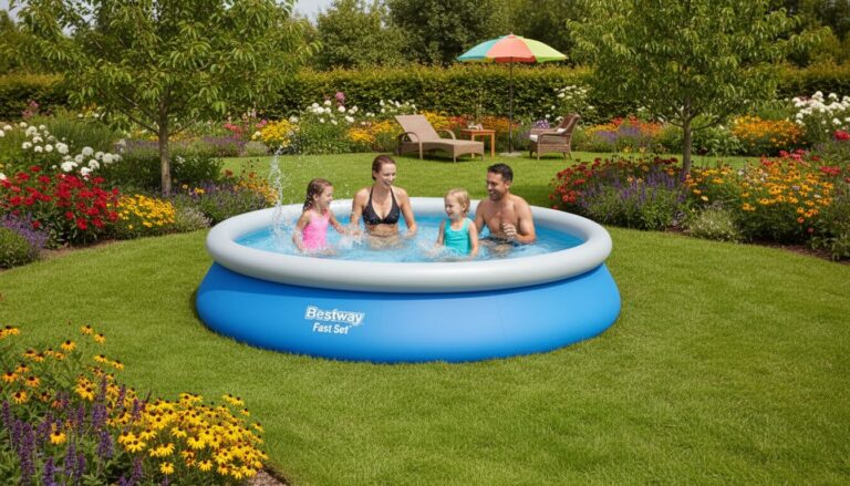 piscine autoportée, Bestway.