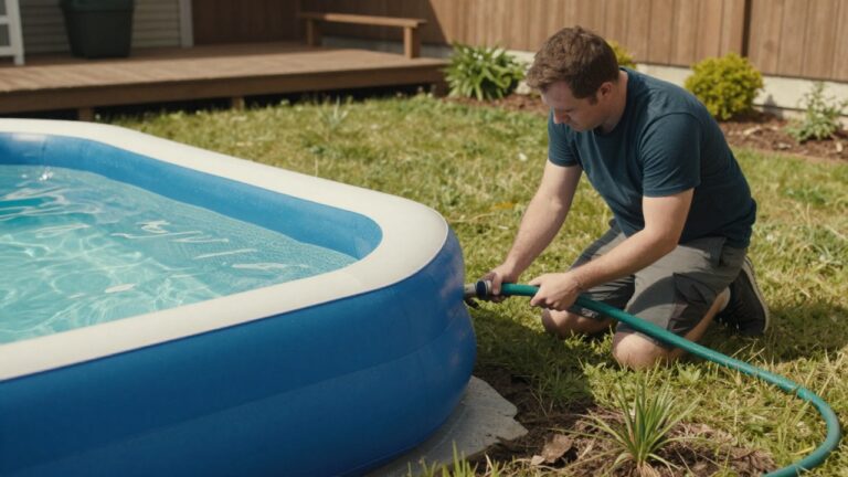 Comment vider une piscine autoportante facilement et efficacement