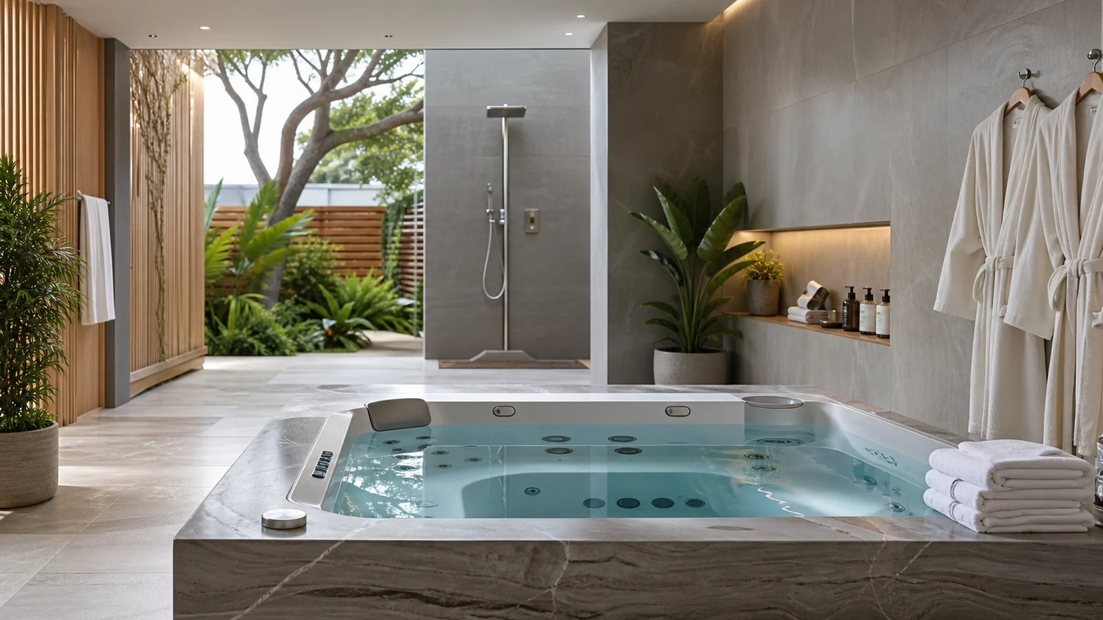 faire l'amour dans un jacuzzi et garder un espace spa propre après le bain