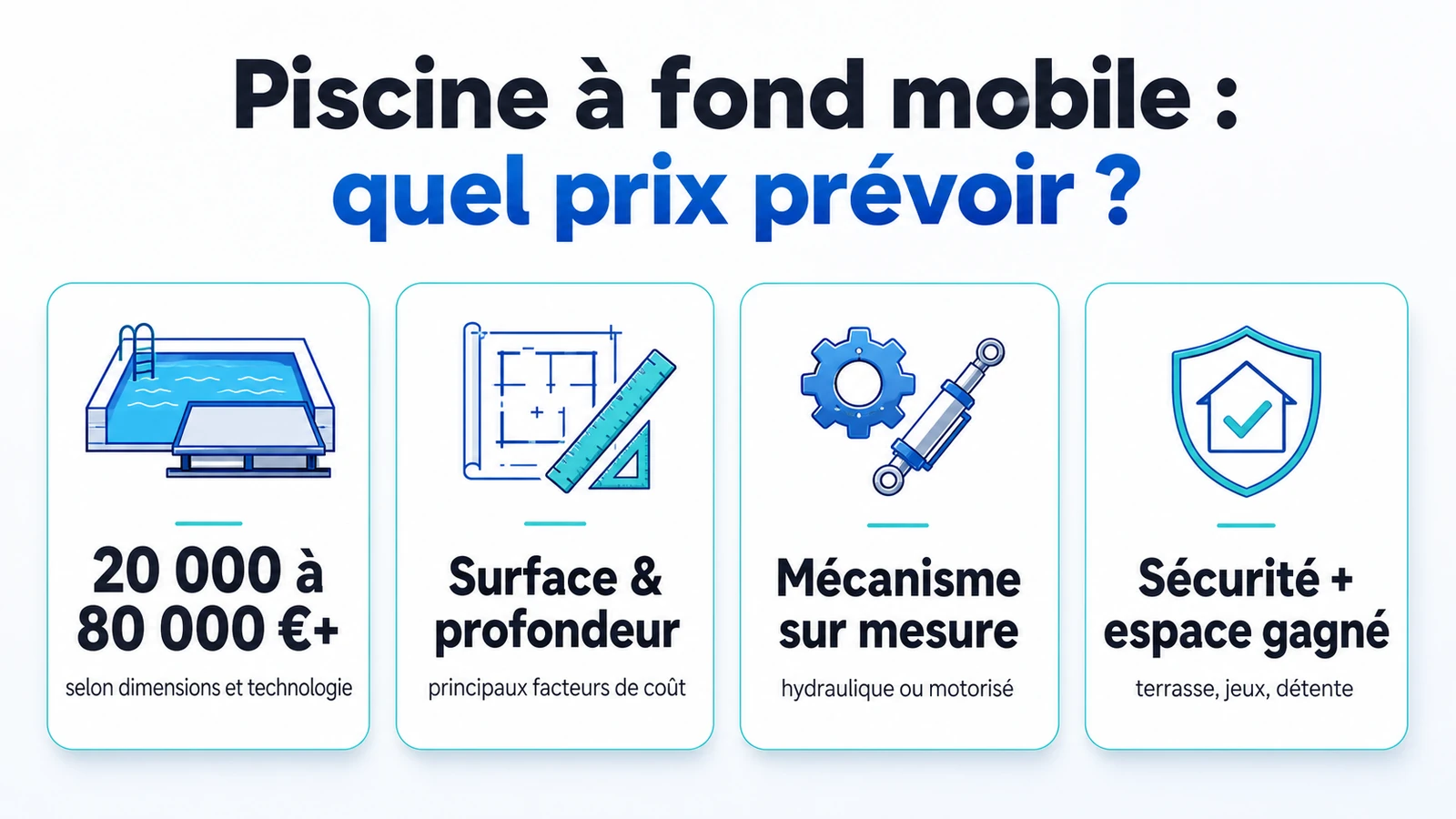 infographie sur piscine fond mobile prix
